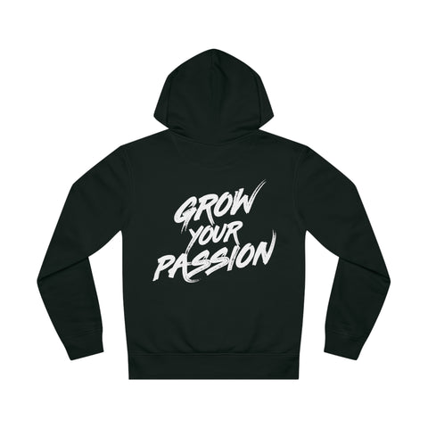 "Grow your passion" Branded unisex Hoodie