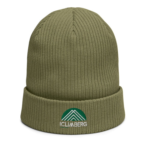 Organic ribbed beanie