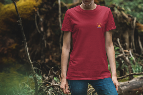 "Made to Explore" 100% Organic Cotton Embroidered T-Shirt