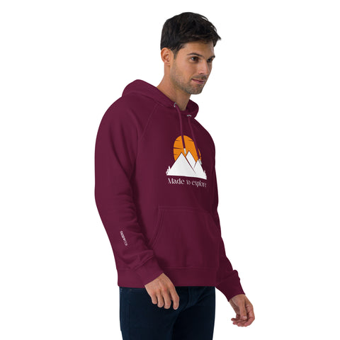 Unisex eco raglan hoodie