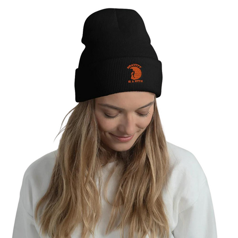 embroidered beanie hats