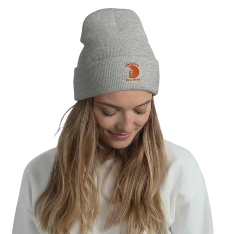 embroidered knit hats