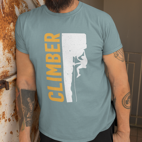 climing t shirt for men's